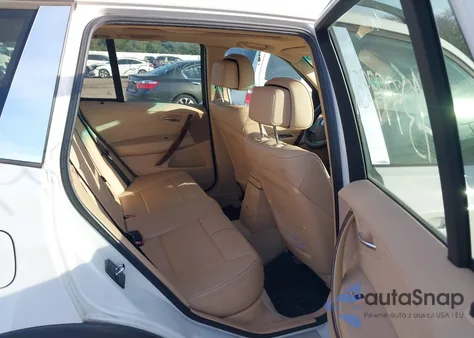 2008 BMW X3 3.0Si z USA, uszkodzony, nr VIN WBXPC93478WJ07664